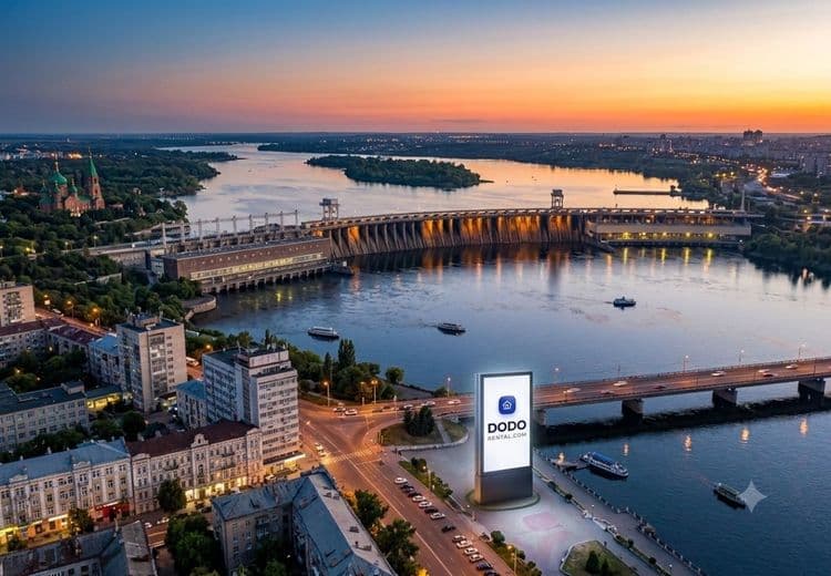 Поїздка до Запоріжжя: як знайти квартиру подобово на «Додо рентал», що подивитися та де пообідати