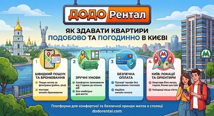 Як розмістити свою квартиру на DODO Rental у Києві: Покрокова інструкція для власників житла