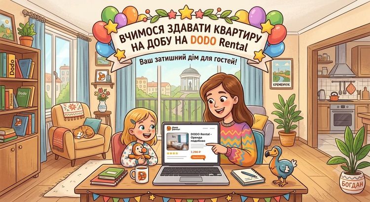 Як безкоштовно здати квартиру подобово в Полтаві: покрокова інструкція на Додо rental