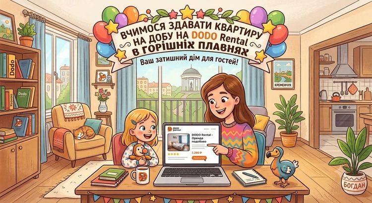 Як безкоштовно здати квартиру подобово в Горішніх Плавнях: по кроках на Додо rental